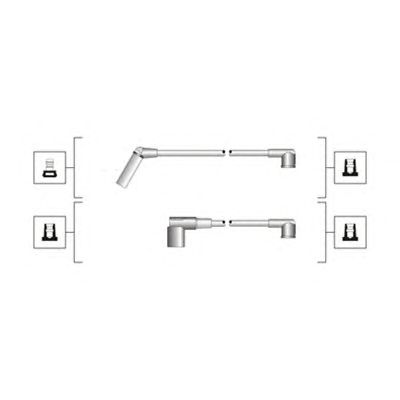 MAGNETI MARELLI 941319170117 -  Комплект проводов зажигания